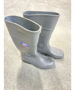 Blundstone Grey “Rubber” Gumboots Pull On Steel Toe Knee High Boots Men’... - €81,73 EUR