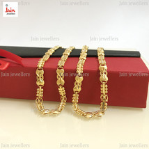 Echt Gold 18 Karat, 22 Karat Beschauzeichen Solid Gold Link Halskette fü... - £1,672.99 GBP+