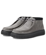 Clarks Men's Torhill Hi Oxford Boot, Dark Grey Suede Size 7 - $118.79