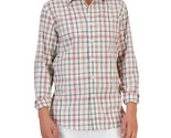 Club Room Mens Palermo Plaid Shirt in Winter Ivory Combo- Size Small - $19.99