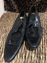 H by hudson Size 8  Shoes Black Leather EU 42 US 9 - £21.23 GBP