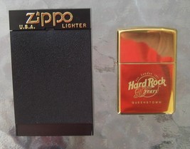 Hard Rock Cafe QUEENSTOWN, New Zealand Zippo Lighter 1999 Closed - $828.99 MXN