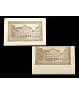 1918 Notgeld Dinero Error Nota - 2pc Juego De Gorlitz, Alemania Alineaci... - $78.55