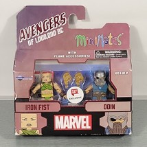 Marvel Minimates Iron Fist &amp; Odin Walgreens Exclusive Avengers 1,000,000 BC New - £4.95 GBP