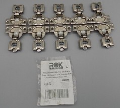 10 Grass 108 Degree 1/4&quot; Overlay Soft Close Hinge ROK #G04429A-15 No Screws - $43.60