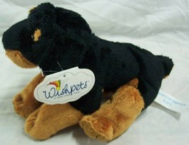 Wishpets RAFE THE ROTTWEILER DOG 8&quot; Plush STUFFED ANIMAL Toy NEW - £12.04 GBP