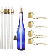 Ericx Light Wine Bottle Torch Kit 4 Pack, Includes 4 Long Life Torch Wic... - $22.45