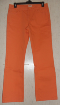 NEW WOMENS CATO ORANGE BOOTCUT JEANS SIZE 12 - £24.55 GBP