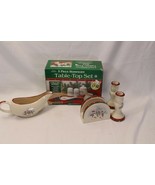 Royal Seasons Table Top Set plus more Christmas Lot of 9  Xmas - $422.34 MXN
