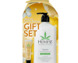 Hempz Holiday Gift Set, Original Floral Banana Moisturizer (17 Oz) &amp; Lip... - $26.68
