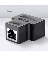 RJ45 Splitter Adapter LAN Ethernet Cable 1-2 Way Dual Port Connector Plug - $113.50 MXN