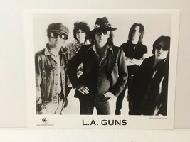 L.A.GUNS - PROMO PICTURE - RARE - 8&quot; X 10&quot; + STICKERS - FREE SHIPPING - $25.00