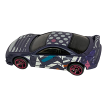 Hot Wheels Custom &#39;01 Acura Integra GSR Purple Toy Car Spoiler Speed Blur 2001 - £2.39 GBP