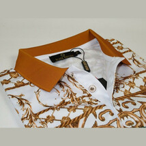 Men Sports Polo Shirt MIZUMI Black Edition Soft Micro Poly Fashion 56575-A Multi image 3