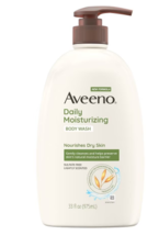 Aveeno Daily Moisturizing Oat Body Wash For Dry Skin 33.0fl oz - £36.79 GBP