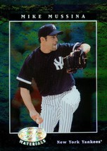 2001 Leaf Certified Materials Mike Mussina 45 Yankees - £0.79 GBP