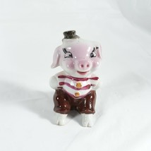 Pig Figurine Sailor Vintage Ceramic Japan Shelf Sitter Decor - £19.28 GBP