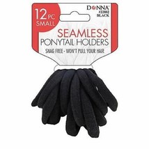 Donna Seamless Ponytail Holders Small 12 PC - £7.04 GBP