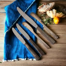 Sheraton Hotel Silver Plate Mixed Knives Flatware Vintage Logo Knife Set Of 5 - £12.21 GBP