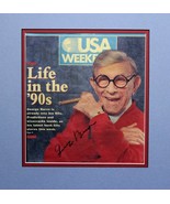 George Burns Original Autograph Matted Ready To Frame! - £56.21 GBP