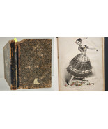 1841 antique BOUND PIANO MUSIC BOOK richmond va FANNIE LANNIA SHEFFORD - £97.27 GBP