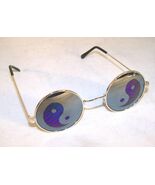 YIN YANG MIRROR REFLECTION GLASSES new mens womens sunglasses ying novel... - $172.25 MXN