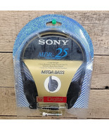 SONY MDR-25 Mega Bass Light Weight Portable Head Phones for Walkman NOS - $54.40