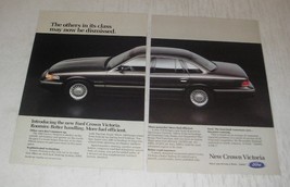 1992 Ford Crown Victoria Ad - The others in its class may now be dismissed - £14.55 GBP