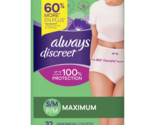 Always Discreet Adult Incontinence Underwear for Women, Size  S/M, 32 CT - $23.38