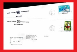 ZAYIX - United Nations / UN covers (2) - New York - £1.19 GBP