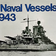 US Naval Vessels 1943 Navy Ships HC Military Nautical History 1986 BKBX2 - £40.00 GBP