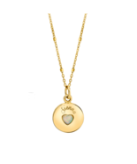 Opal Heart Name Medallion - $16,602.43 MXN