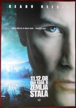 2008 The Day the Earth Stood Still Original Poster Film Scott Derrickson Serbian - £33.85 GBP
