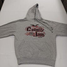 Mill-Tex COUNTY JAM 2012 Mens Gray Cotton Blend Graphic Hoodie Sweatshirt Size M image 13
