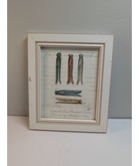 Kolene Spicher White Framed Art Print Clothesline Numbered Signed - $33.96 CAD