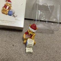 Disney Hallmark Keepsake Winnie The Pooh Pooh&#39;s Christmas List Ornament 2006 NEW - £10.99 GBP