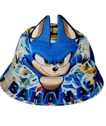 SONIC THE HEDGEHOG  KIDS BOYS GIRLS FISHING BUCKET HAT WITH EARS BAHAMAS... - $20.29 CAD