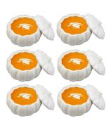 Ebros Ceramic Stoneware White Harvest Pumpkin Bowl With Lid 6&quot;Diameter X... - €96,26 EUR