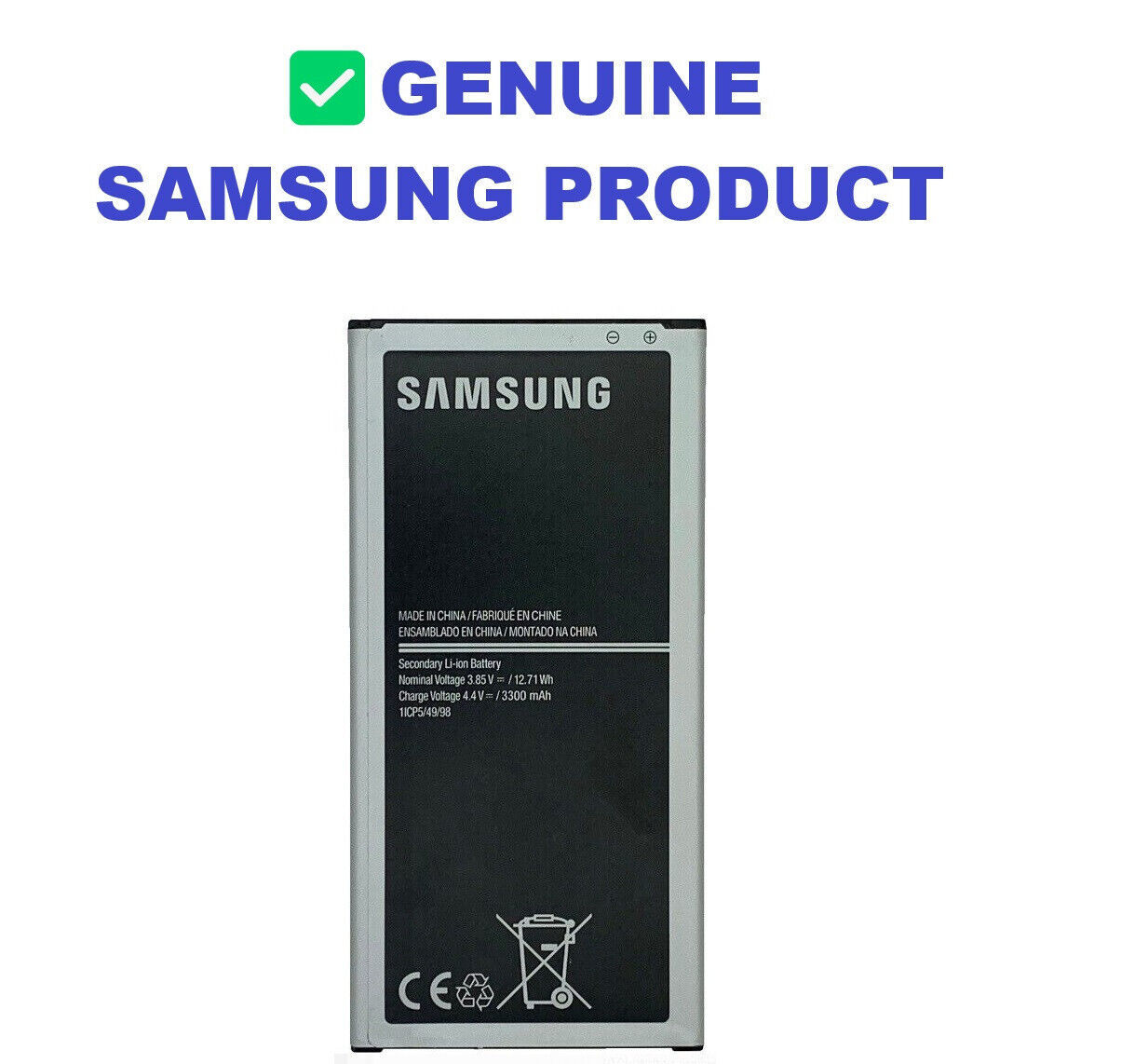 New OEM Samsung Galaxy J7 Prime J710 J727 J727V J727A J727T EB-BJ710CBU Battery - $17.81