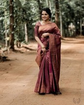 Bollywood Style Banarasi silk Traditional Saree Bold And Beautiful saree - $20.08