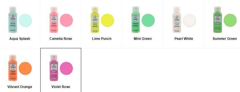 FolkArt Enamel Glass Paint 2 FL OZ Price Per Bottle WM101 - $5.99
