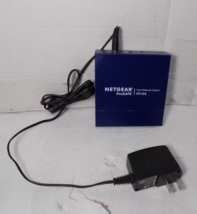 NETGEAR ProSafe FS105 5-Port 10/100 Fast Ethernet Switch w/ AC Adapter - £10.14 GBP