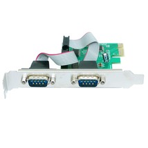 Pcie 2 Port Serial Expansion Card Pci Express To Industrial Db9 Serial /... - £31.05 GBP