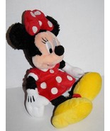 Disney Minnie Mouse 11&quot; Small Beanbag Stuffed Animal Plush Theme Park So... - £9.95 GBP