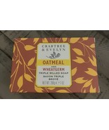 Crabtree Evelyn Bar Soap Oatmeal Triple Milled 7oz Jumbo Size - $16.38 CAD