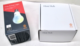 New Hive Smart Home Hub &amp; Hive Active Light Bulb - £21.96 GBP