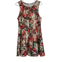 Love Culture Dress Womens Large Floral Sleeveless Skater Summer Preppy P... - $17.99