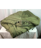 U.S MILITARY INTERMEDIATE COLD WEATHER SLEEPING BAG  w/ HOOD INSULATED 1991 - $74.25