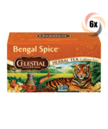 6x Boxes Celestial Seasonings Bengal Spice Herbal Tea | 20 Bags Each | 1... - €34,28 EUR
