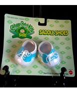 HTF Cabbage Patch Saddle Shoes 1996 Mattel New in Package White Blue Tri... - $27.12